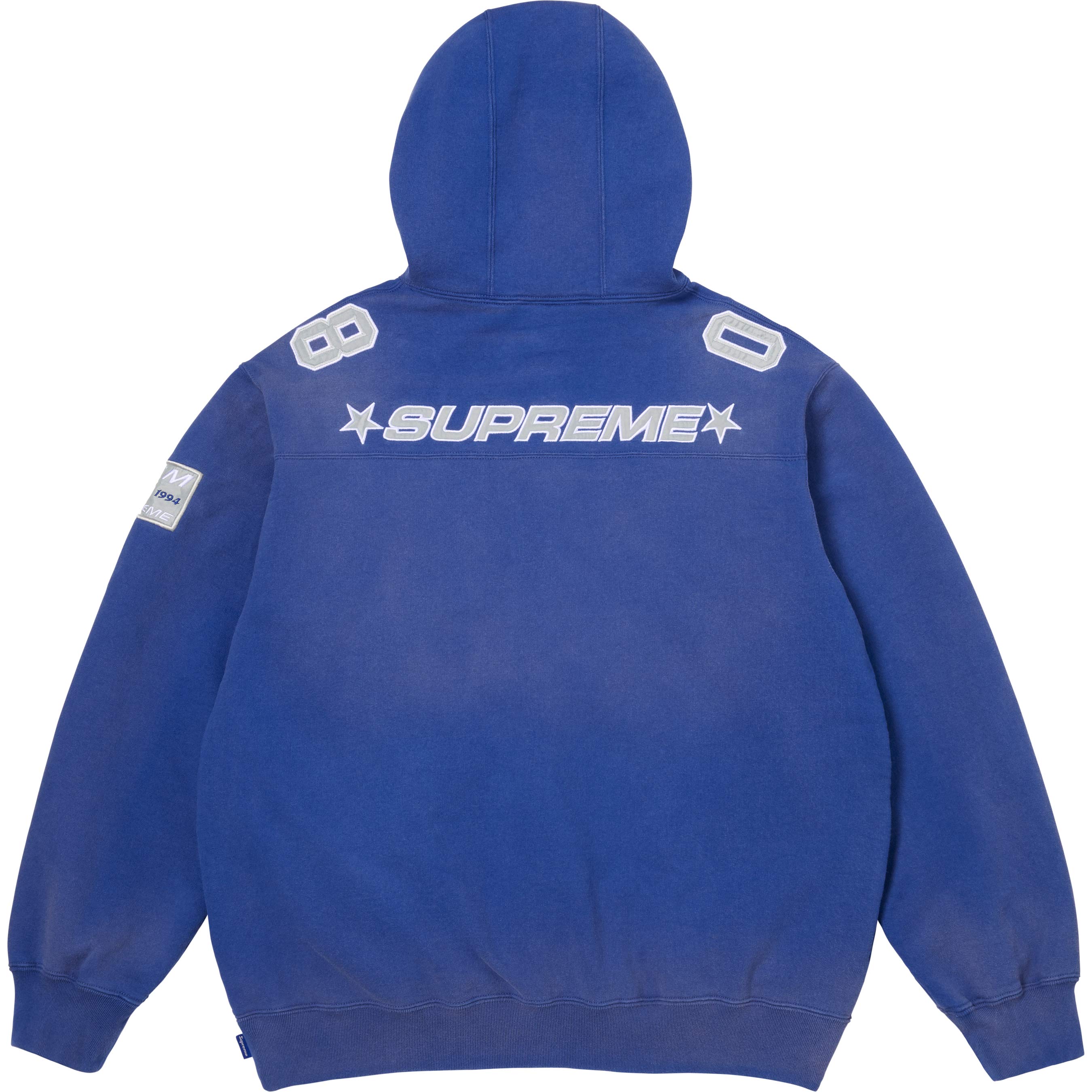 Football Jersey Hooded Sweatshirt view 7